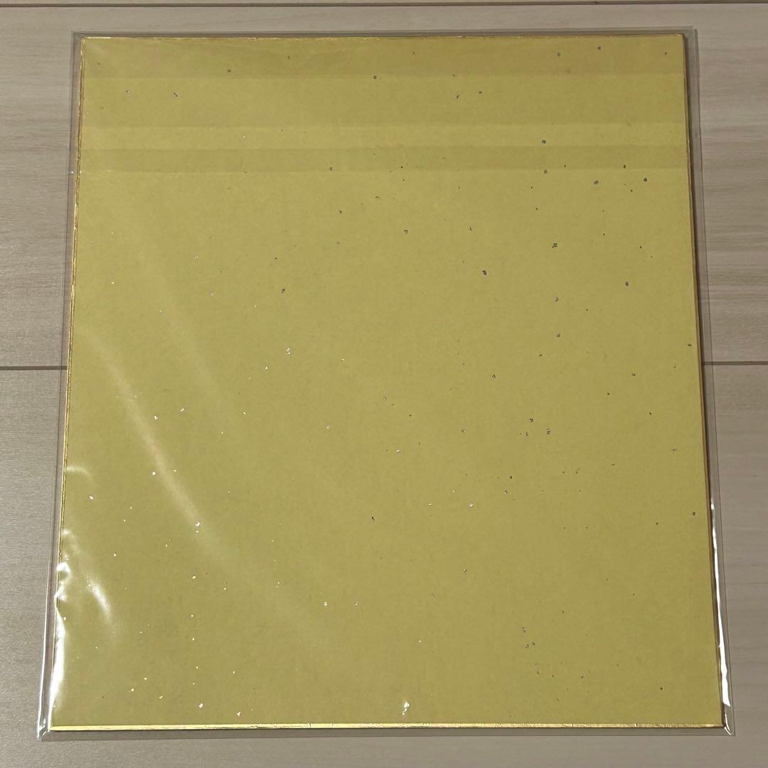 なつぽい 安納サオリ スターダム 足跡 色紙 非売品 10周年 女子