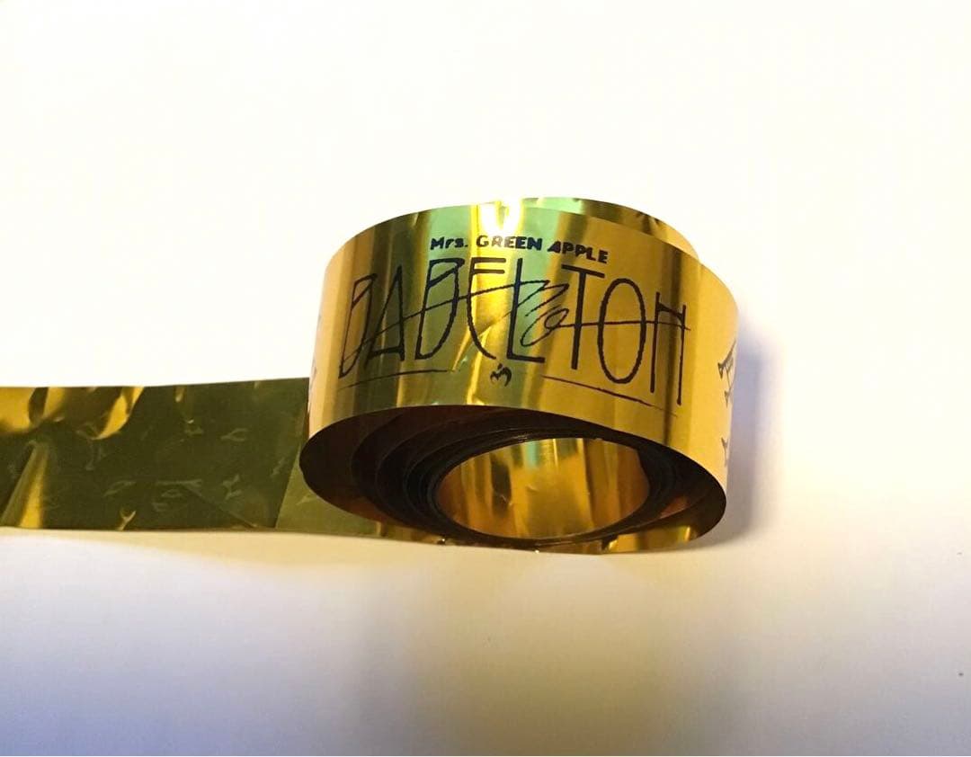Mrs. GREEN APPLE】バベルの塔 銀テープ - メルカリ