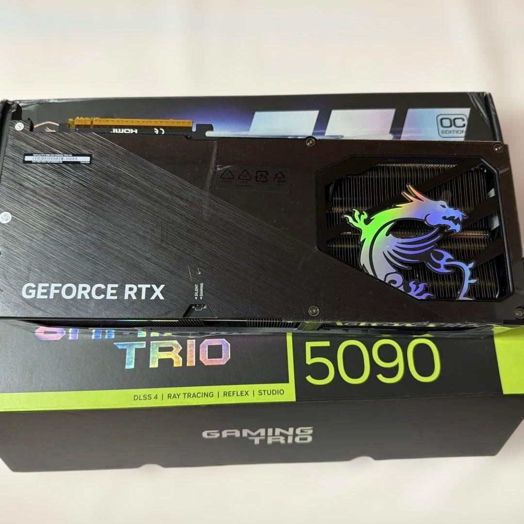 GeForce RTX 5090 GAMING TRIO 32GB ジャンク - メルカリ