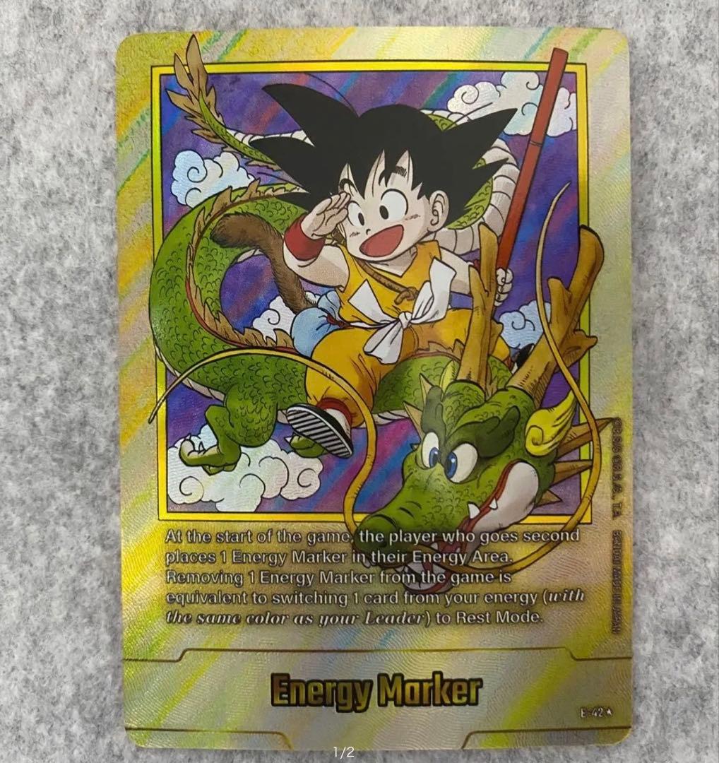 フュージョンワールド 金 エナジーマーカー 1巻 E-42 英語版 - メルカリ