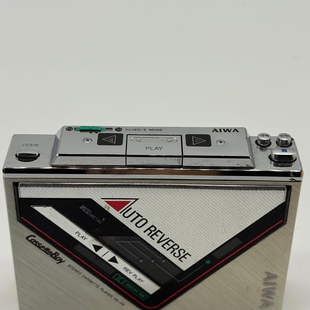AIWA カセットプレーヤー HS-P9 ジャンク品 やや傷や汚れあり - メルカリ