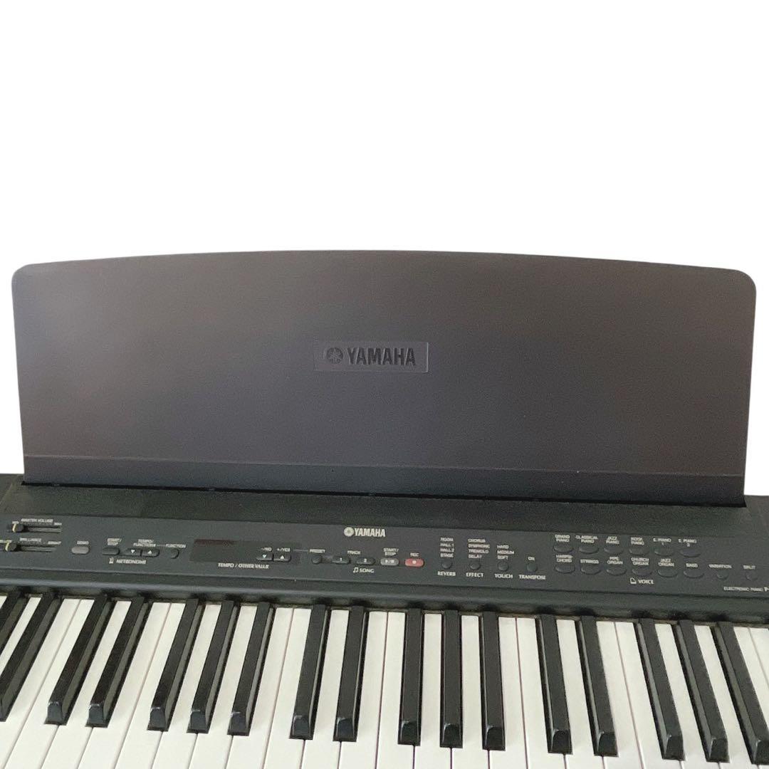動作確認済み】YAMAHA 電子ピアノ P-80 ペダル スタンド 椅子 - メルカリ