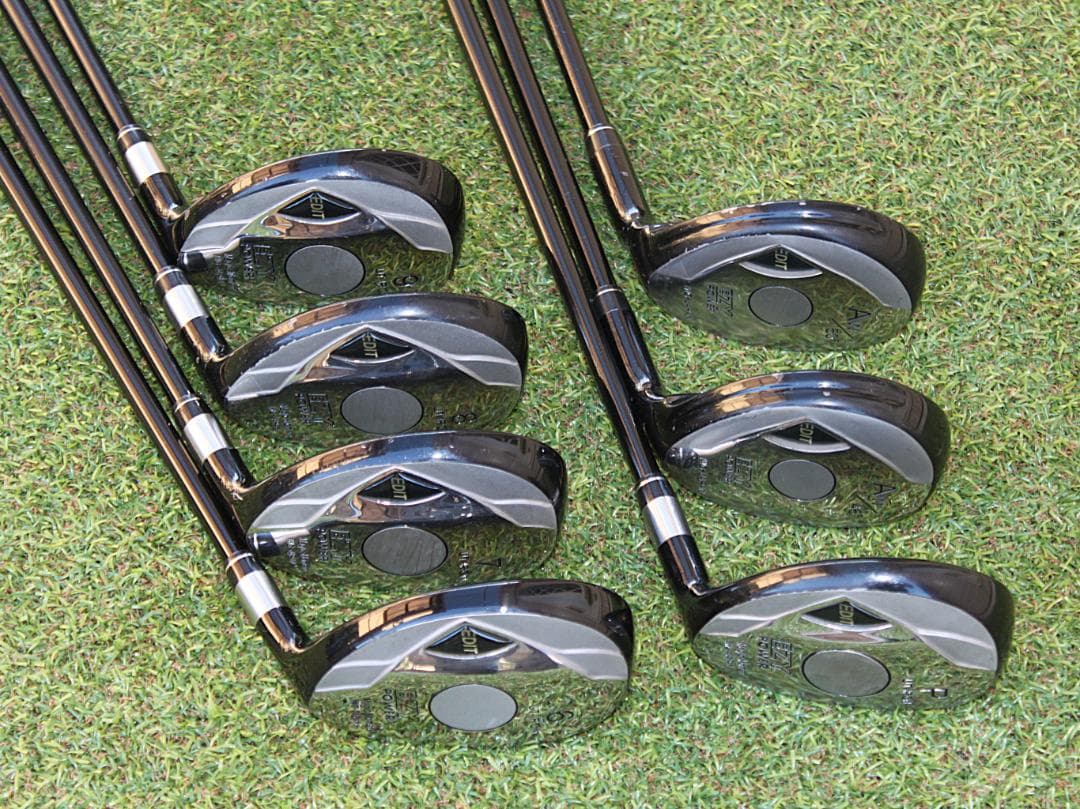 シニアゴルフ研究所 EZY POWER EDIT 6-AW（50°） 7本セット - クラブ最高