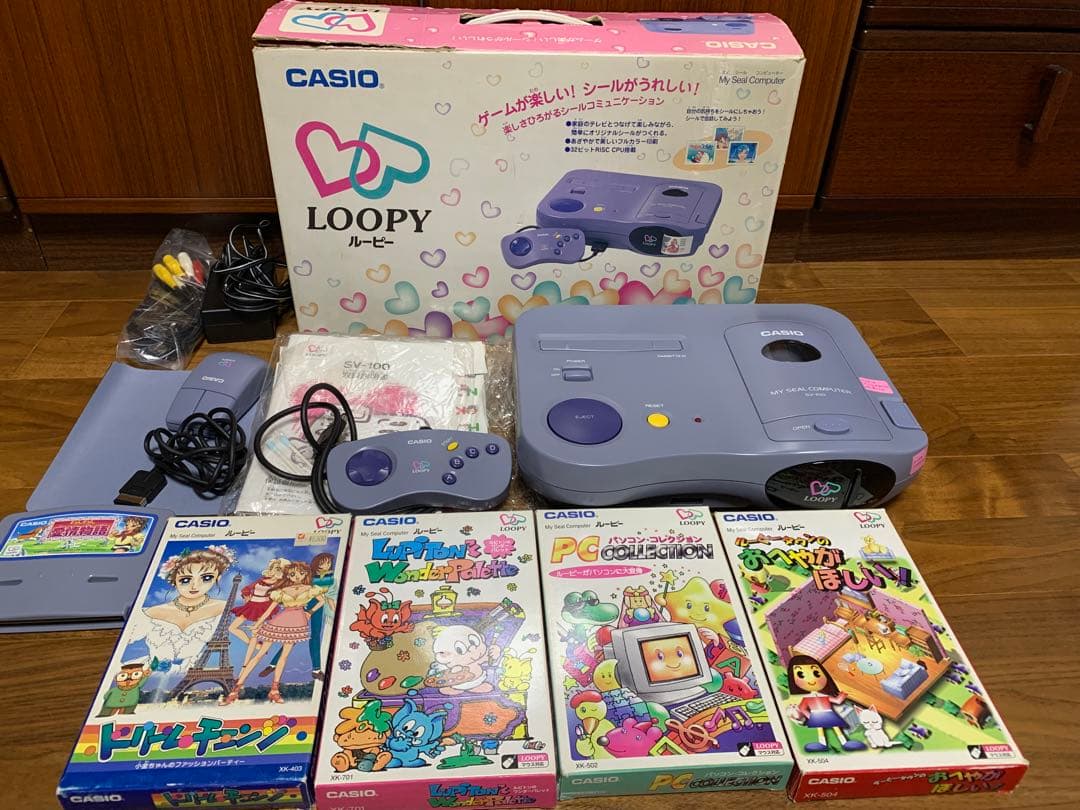 LOOPY ルーピー ☆ CASIO ☆ ソフト5本付属！！！ - メルカリ