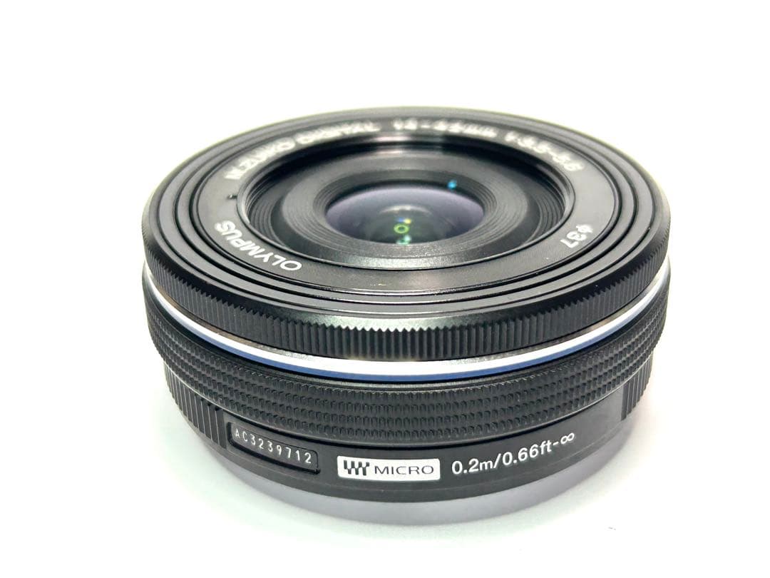 OLYMPUS 14-42mm f3.5-5.6 EZ 【動作品】ブラック712