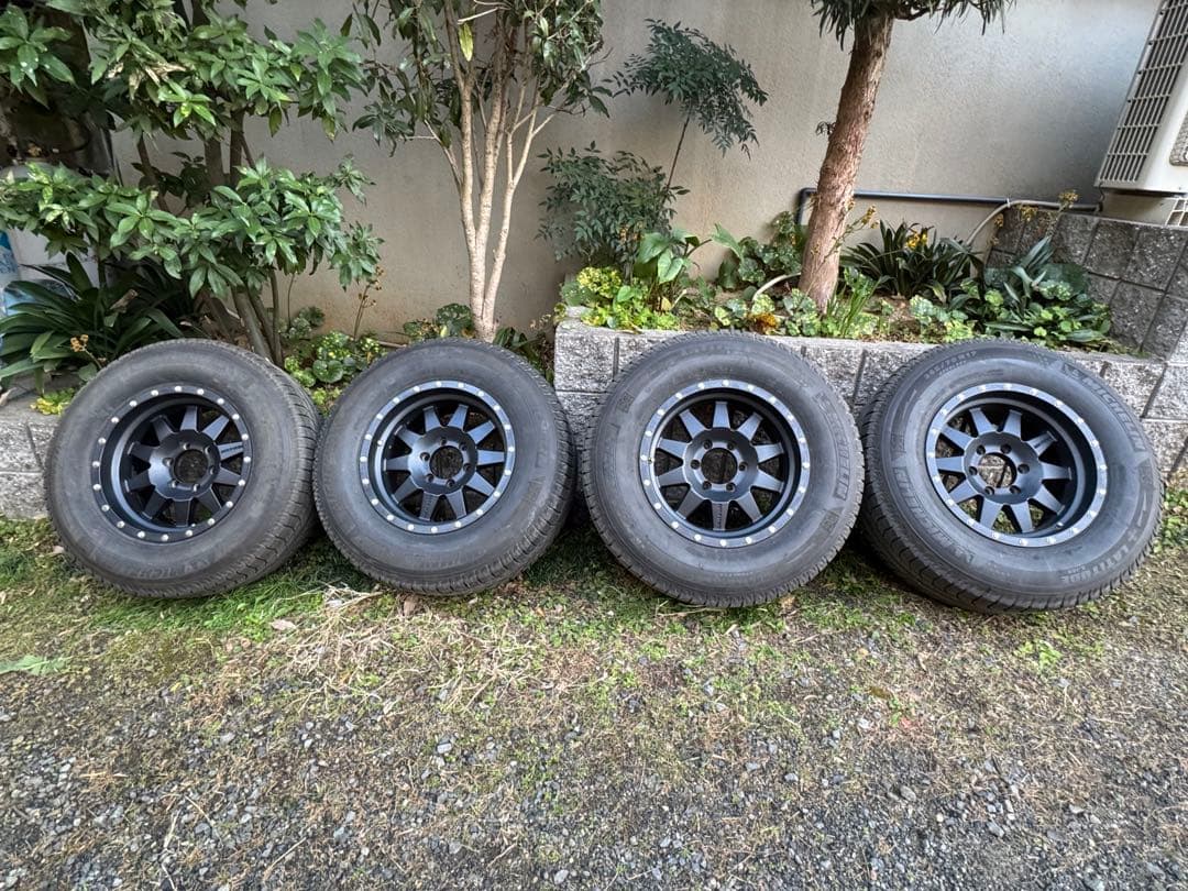 FJ Method Race wheel 17インチ スタッドレスセット METHOD RACE WHEELS（メソッドレース）305NV マットブラック 17インチ
