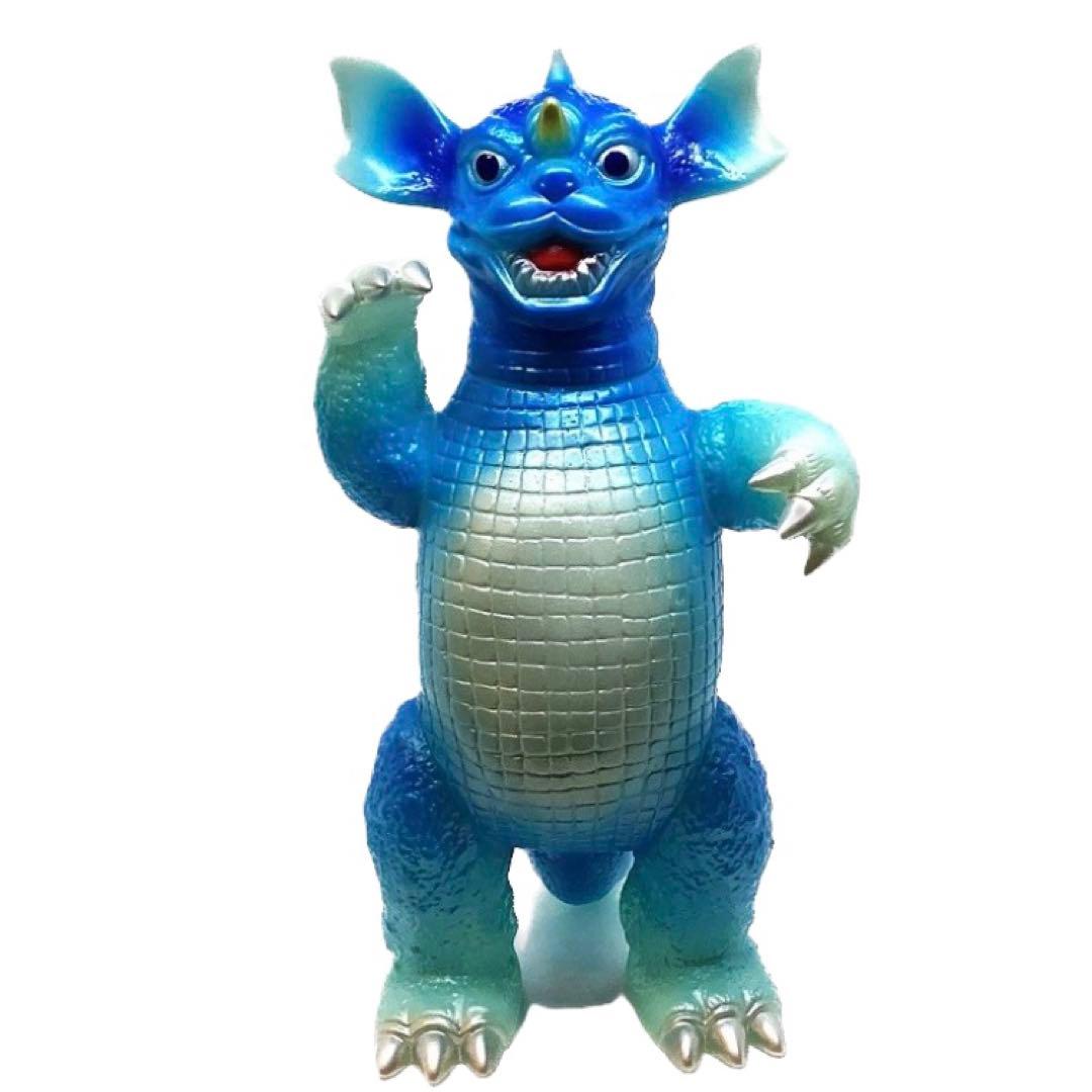 マルサン450シリーズ 地底怪獣バラゴン Hokusaiブルー 地底怪獣バラゴン450/HokusaiブルーGID./70s限定/蓄光成型/マルサン