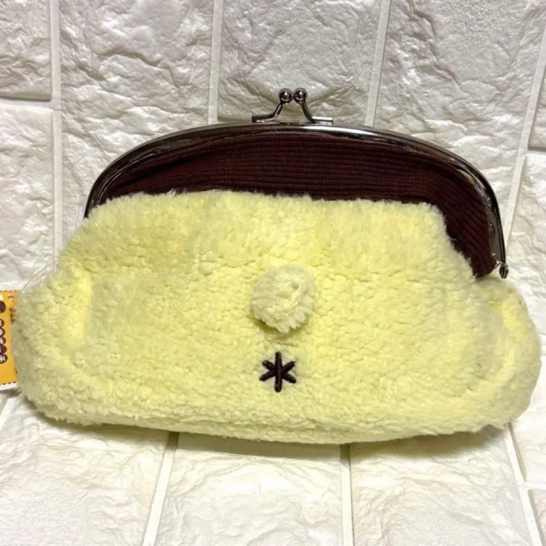 希少レア サンリオ ポムポムプリン がま口 ポーチ 2011年 入手困難