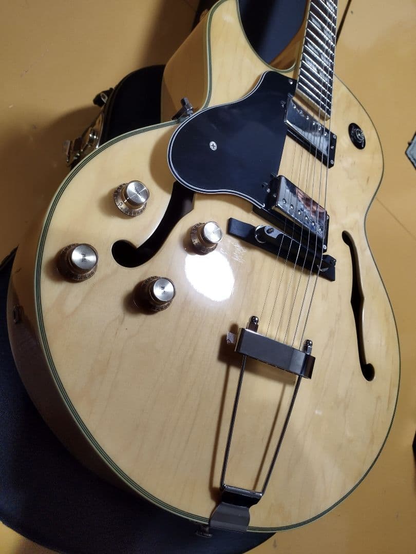 トーカイ フルアコ ES-175 ハードケース レフティ 希少 右用ナットおまけ