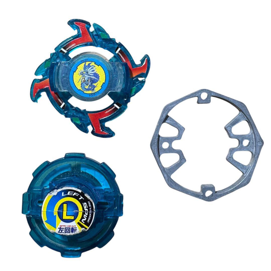 爆転シュートベイブレード ドラグーンS ブルークリアカラーver - メルカリ