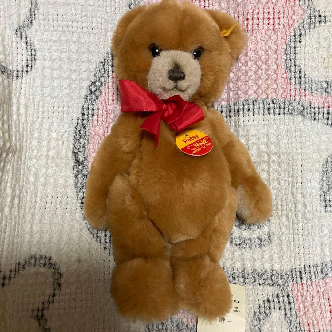 シュタイフ petsy 012051 テディベア ぬいぐるみ 中古品 - メルカリ