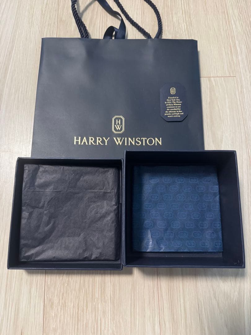 HARRY WINSTON【美品】ハリー ウィンストン 空き箱 紙袋 セット - メルカリ