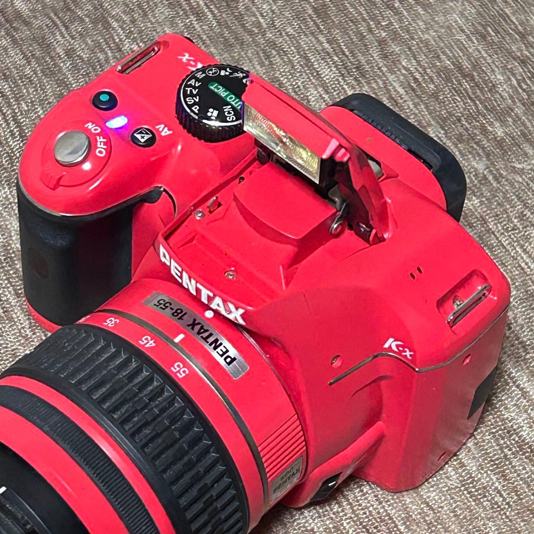 Amazon | PENTAX デジタル一眼レフカメラ K-x レンズキット レッド