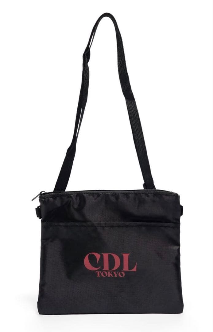 CDL TOKYO 黒 ナイロンショルダーバッグ
