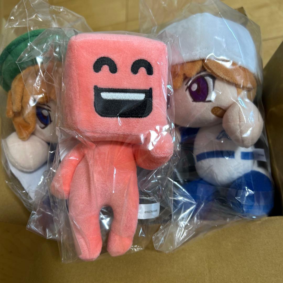 調子くん 絶好調 猪狩進 猪狩守 ぬいぐるみ 3体セット コナミ パワプロ