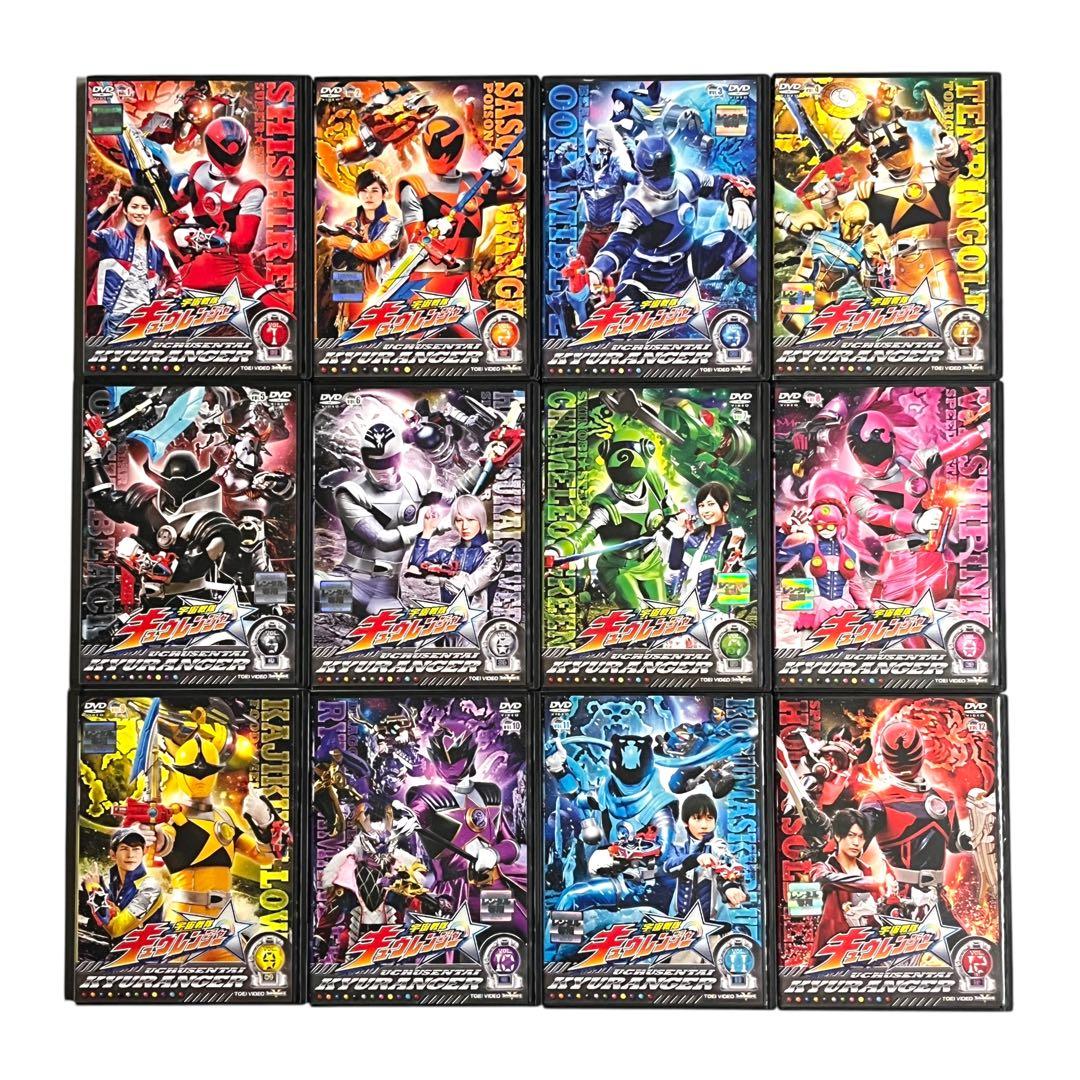 新品ケース DVD 「 キュウレンジャー 」 全17巻 豪華セット 岐洲匠