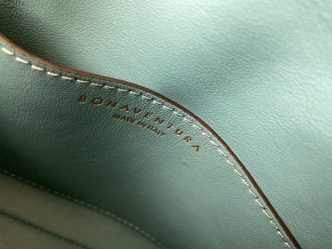 BONAVENTURA エマ22 シュリンクレザー 2way ブルーシアン - メルカリ