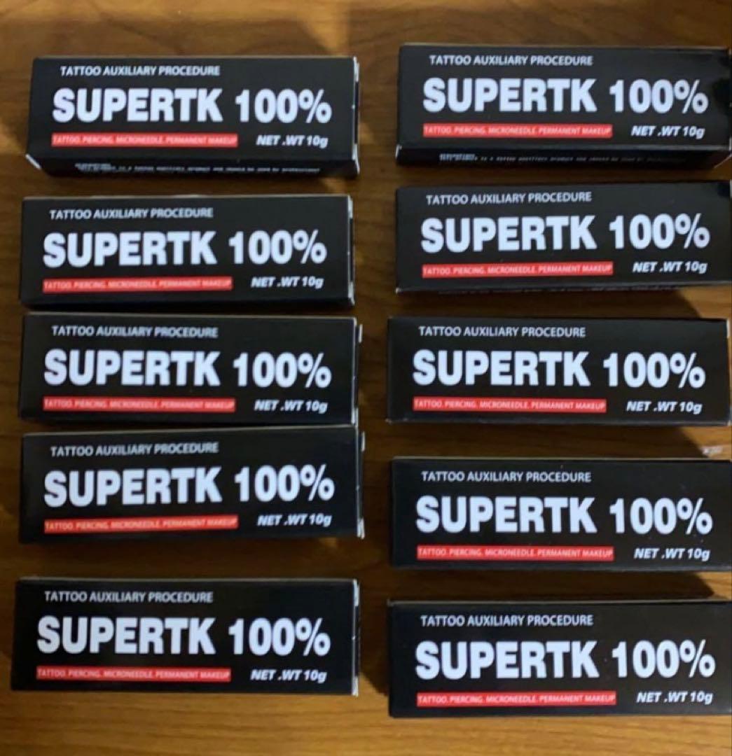 20本セットSUPER 最上位モデル100% 麻酔クリーム 10g 医薬部外品7 SUPERTK 100% 麻酔クリーム 10g｜Yahoo!フリマ（旧PayPayフリマ）