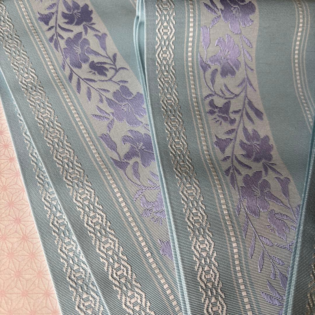 OB92本場筑前博多織 小袋帯（半幅帯） 椿 本袋 正絹 新品 - メルカリ