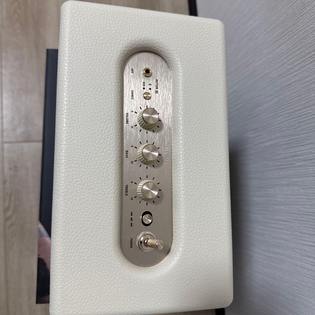 Marshall Acton 3ワイヤレススピーカー ホワイト - メルカリ