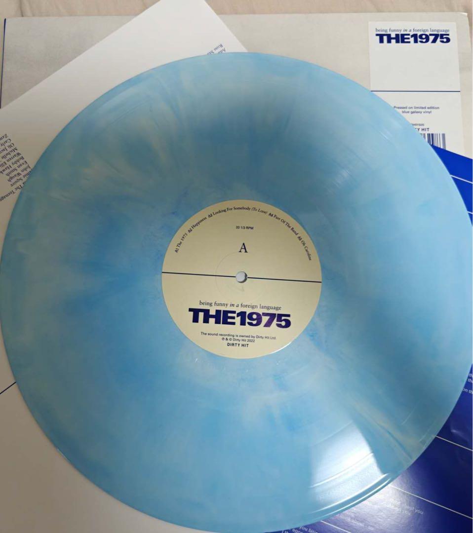 THE 1975外国語での言葉遊び Galaxy Blue レコード - メルカリ