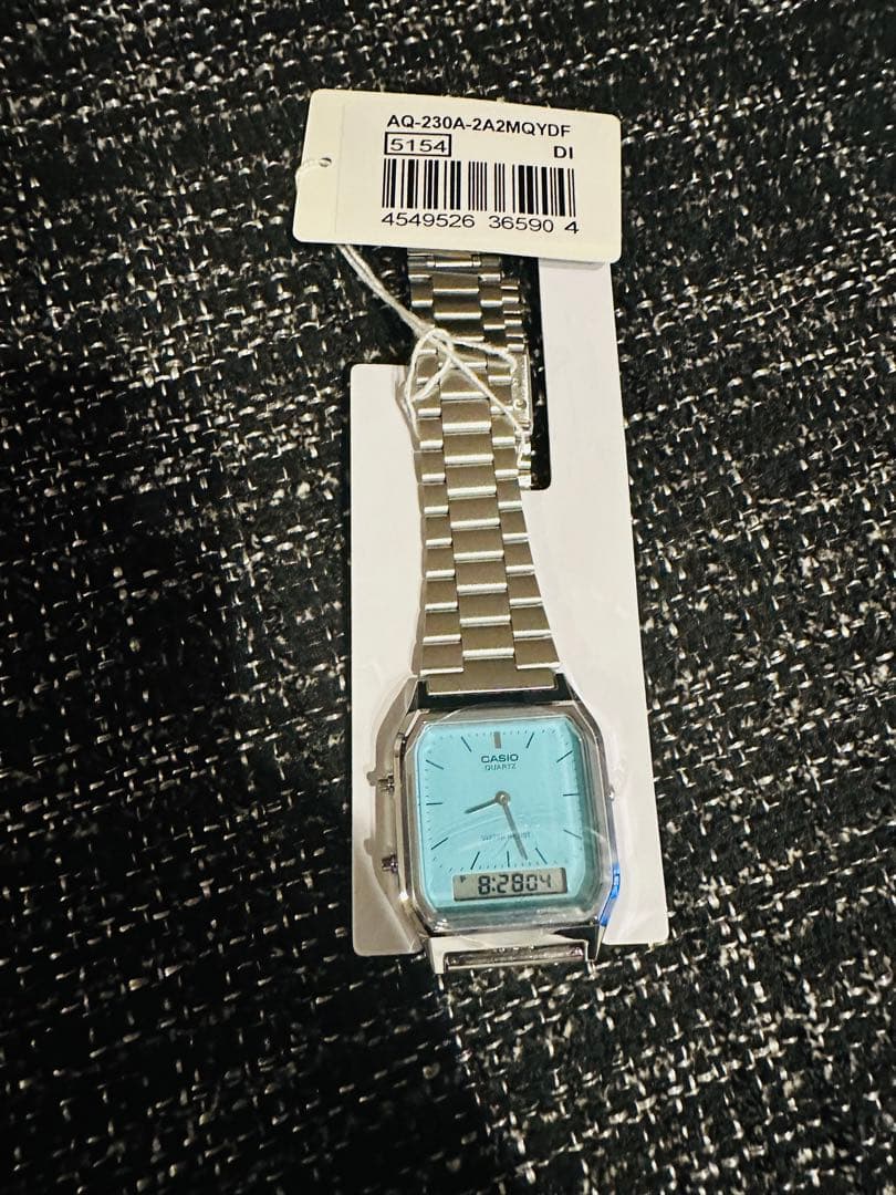 貴重】完全未使用品 CASIO チープカシオ ティファニーブルー - メルカリ