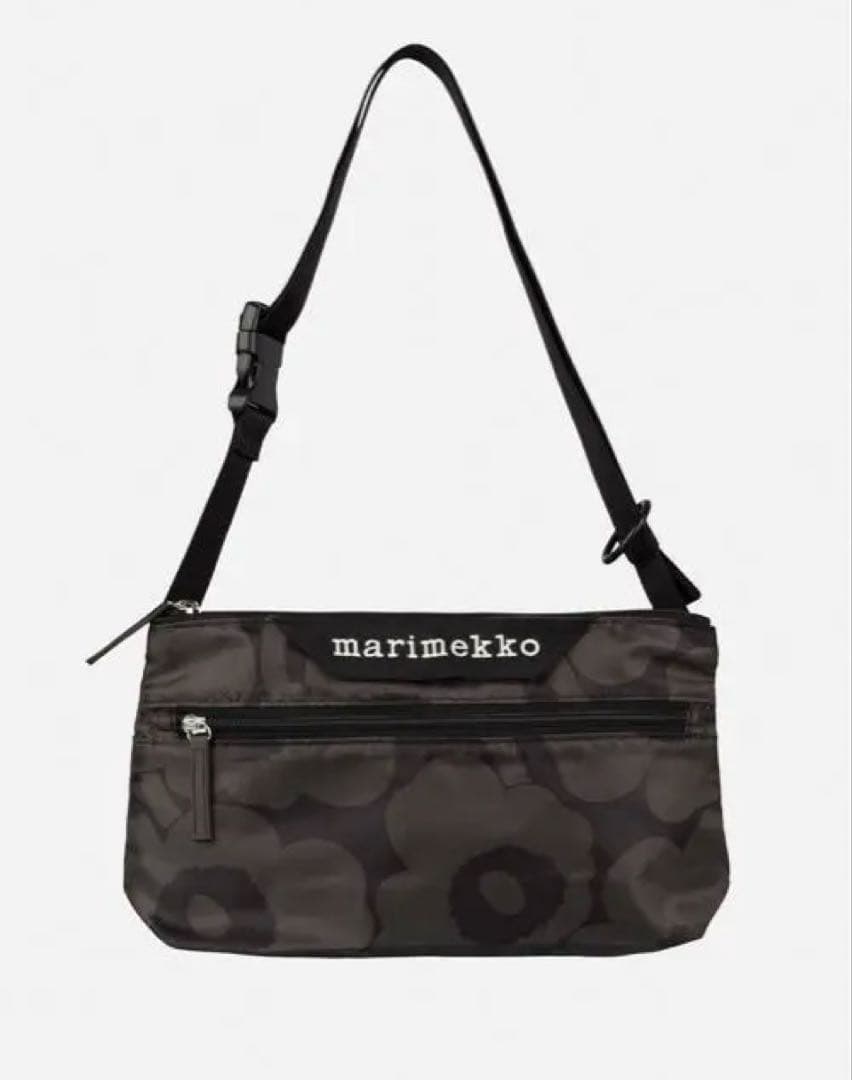 marimekko neat crossby ショルダー　ウニッコ　黒　斜めがけ 日本限定】Neat Crossbody Unikko S ショルダーバッグ | Maija Isola