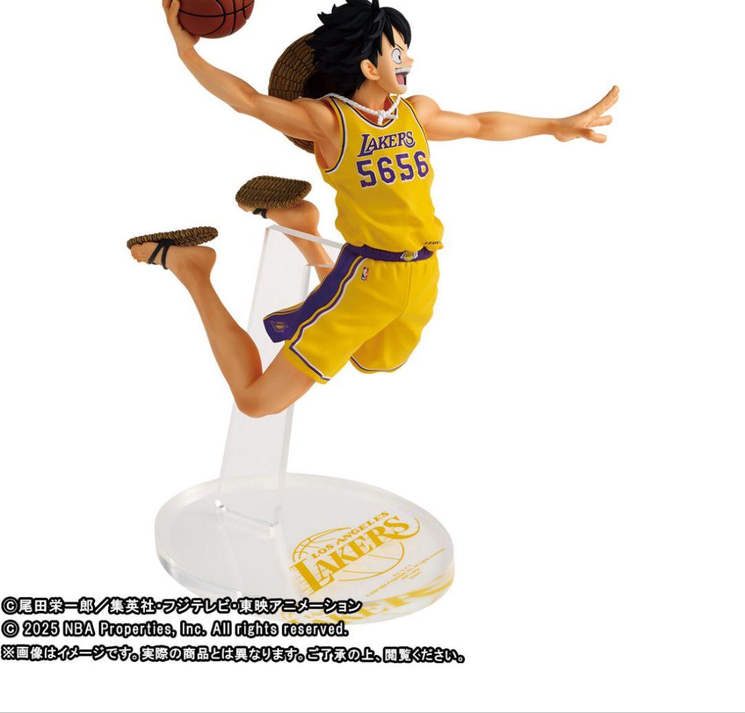 ONE PIECE ×NBA MASTER STARS PIECE LAKERS - メルカリ