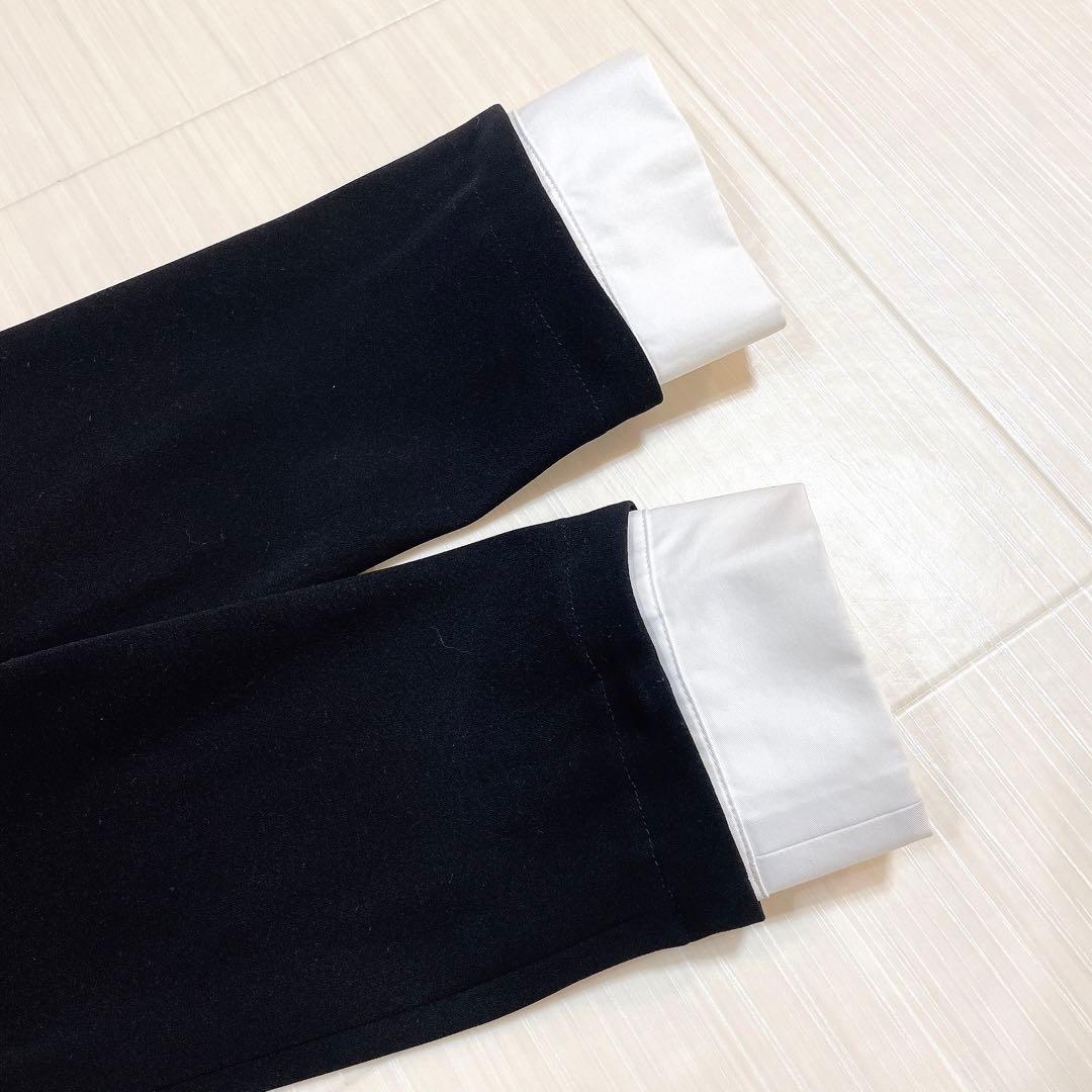 美品✨ FOXEY 白襟 襟付き ワンピース 洗える - メルカリ