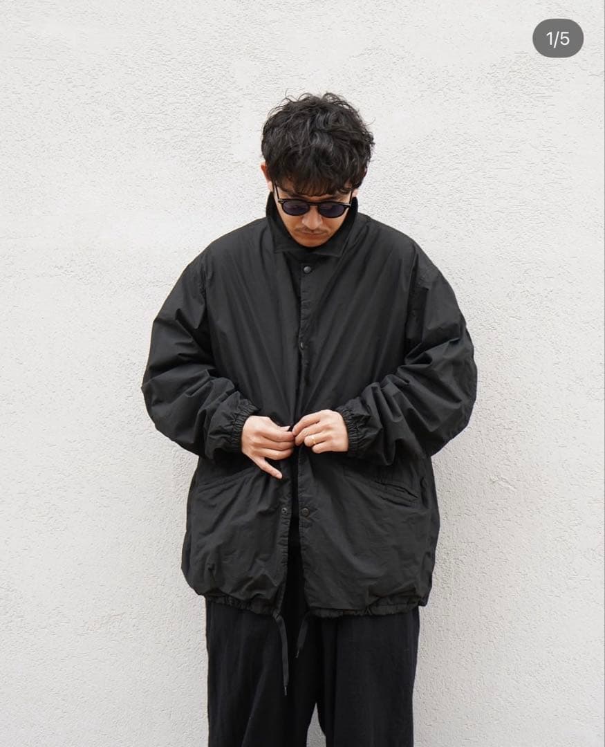 貴重 24AW COMOLI コットンナイロン コーチジャケット サイズ2 - メルカリ