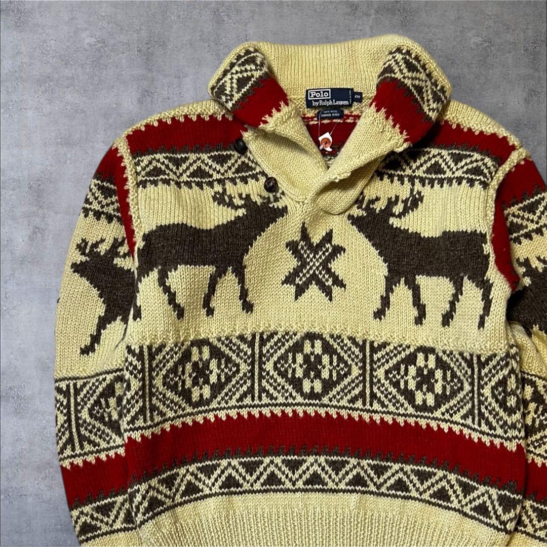 POLO by Ralph Lauren バッドニット カウチン セーター 楽天市場】POLO by Ralph Lauren ラルフローレン ジップアップ