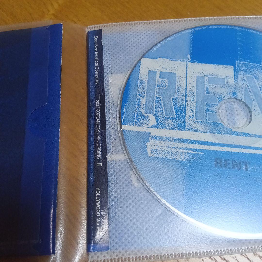 ミュージカル RENT 韓国版 サウンドトラック CD