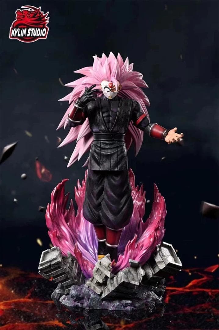 ドラゴンボール 超サイヤ人ロゼ3 ゴクウブラック フィギュア ガレージ