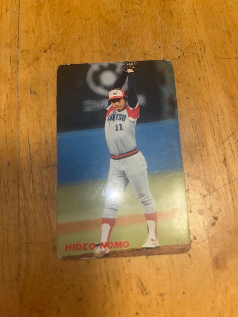 レア！野茂英雄8枚セットカルビープロ野球チップスカード1991