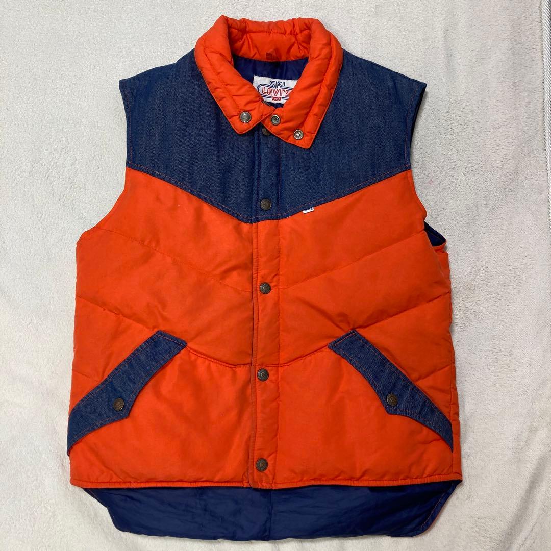 さんタクキムタク着スキーリーバイスダウンベスト ski levi's - メルカリ