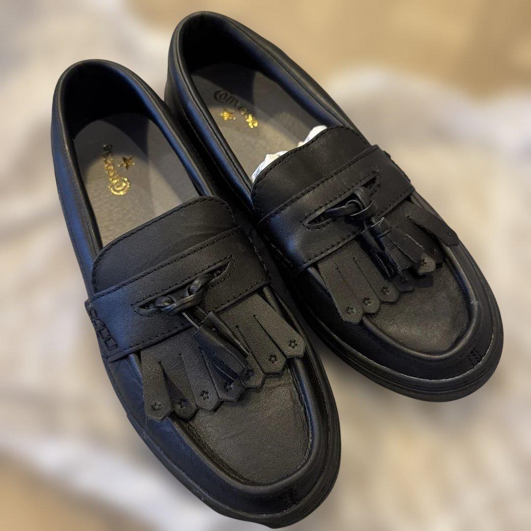 コンバース CONVERSE クップ ローファー タッセルローファー 革靴 黒 楽天市場】コンバース CONVERSE メンズ オールスター クップ