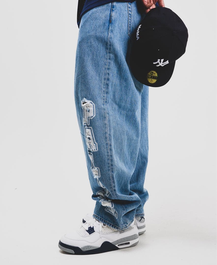 PALACE P90 College Stress Baggy Jean 34 - メルカリ