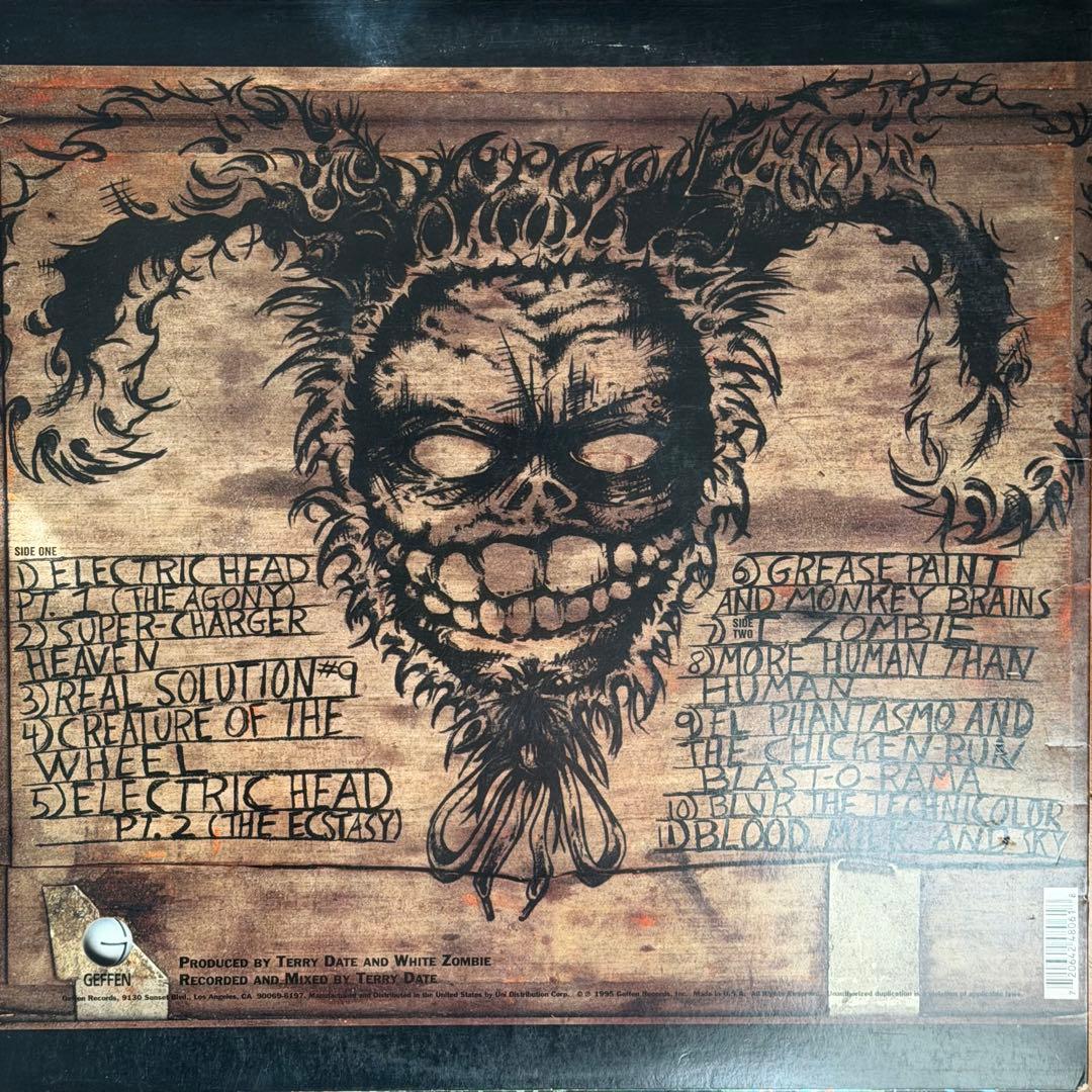 WHITE ZOMBIE ASTRO-CREEP:2000 レコード メタル ASTRO-CREEP:2000