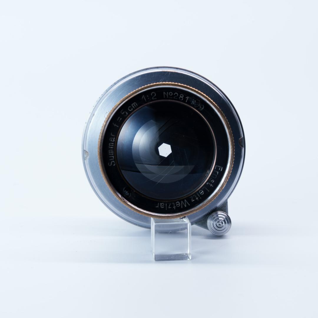虹のかかる癖玉！Leica Summar 50mm F2 オールドレンズ - メルカリ