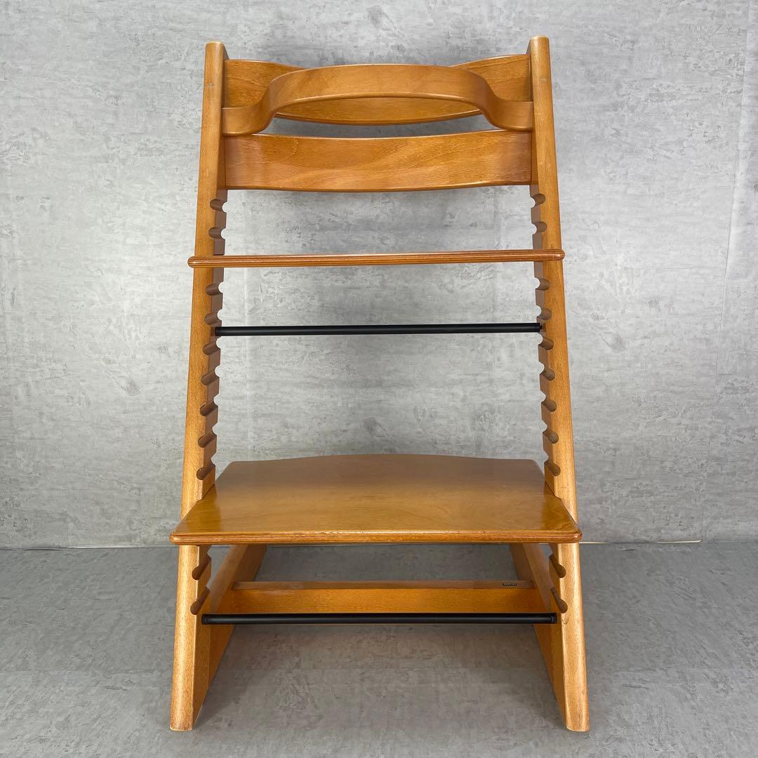 良品 ストッケトリップトラップ チェリー 木目調 シリアルナンバー0