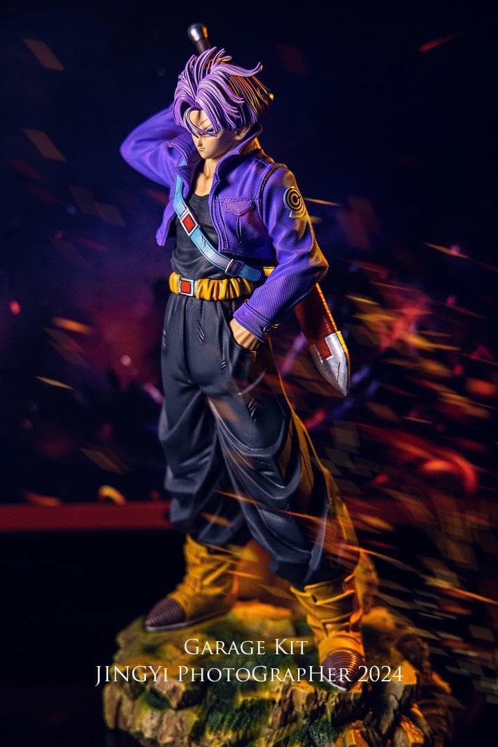 ドラゴンボール 超サイヤ人 未来トランクス フィギュア ガレージキット