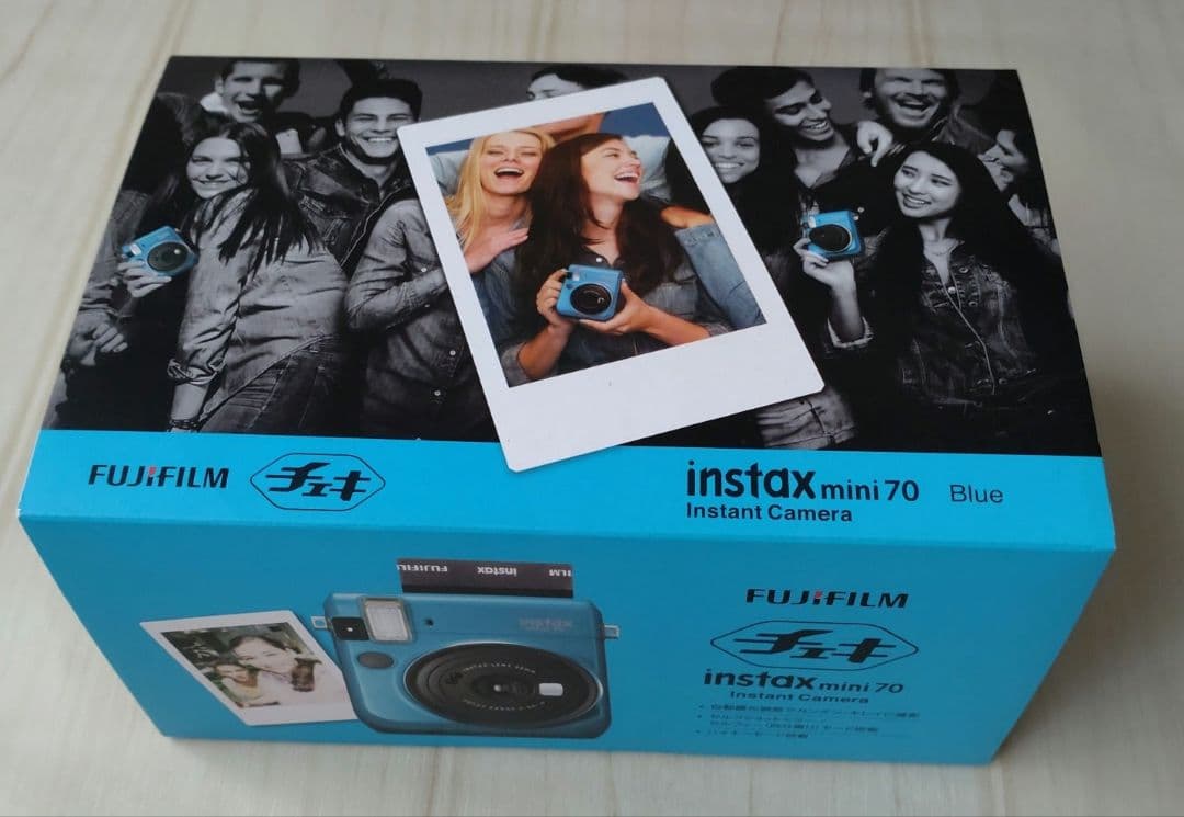 INSTAX MINI 70　BLUE　ブルー　新品　未使用　チェキ Amazon.co.jp: Fujifilm instax mini 70 : Electronics