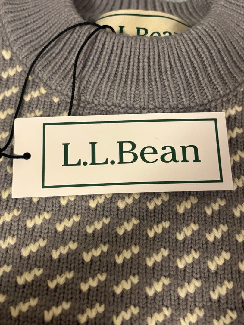 L.L.Bean バーズアイニット グレー XL
