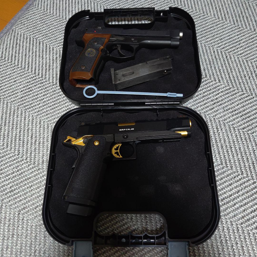 M.P.CAL.45 エアガン ブラック ゴールド ケース付き Amazon | 東京マルイ ハイキャパ 5.1 ゴールドマッチ 18歳以上 ガス