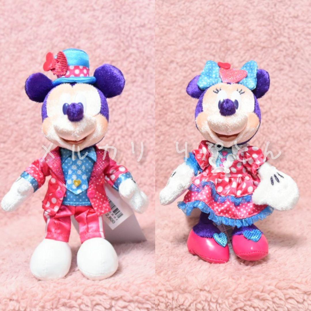 ミニーのファンダーランド・ミッキー＆ミニー ぬいぐるみバッジ セット