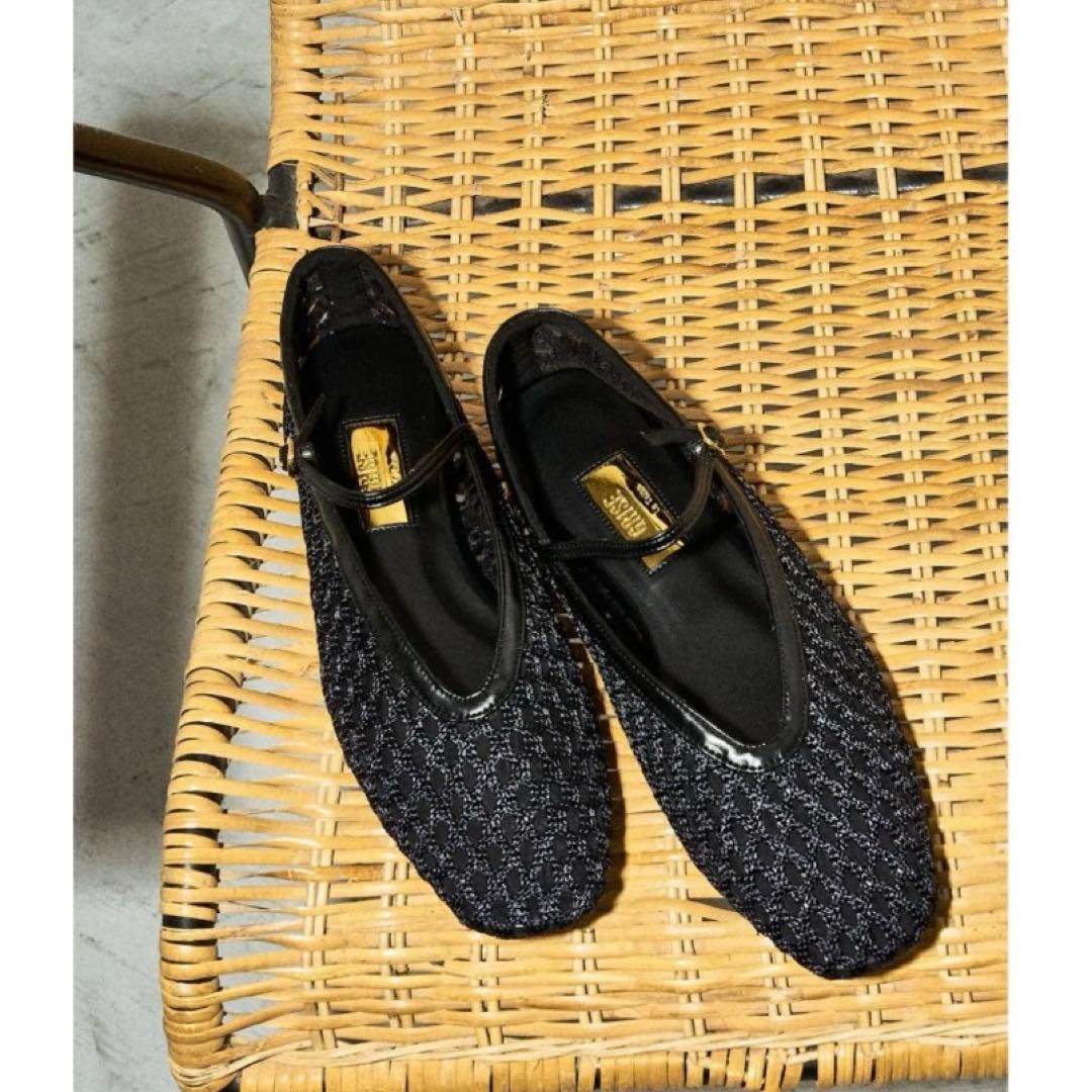 未使用級✨ルタロングリーズ メリージェーン メッシュ パンプス 完売品