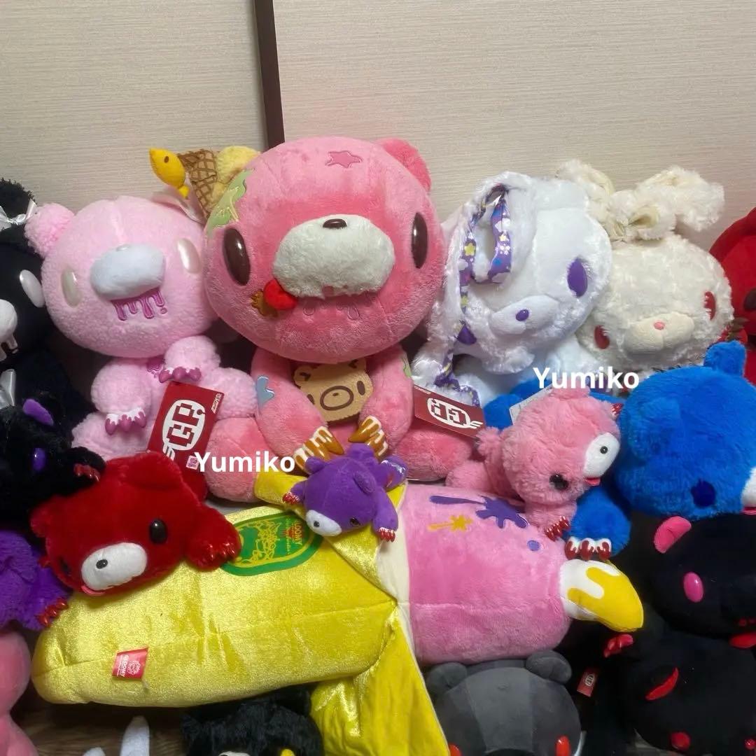 稀少 汎用うさぎ＆グルーミー チャックスGP ぬいぐるみキーホルダー