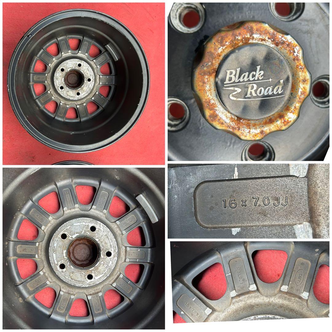 Black Road社外ホイール16インチ×7.0J ＋大体50(手計測）
