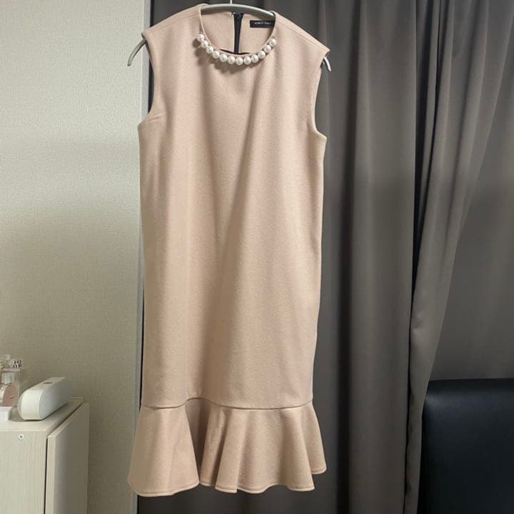 Jane Marple ジェーンマープル ワンピース ジャンパースカート グレー