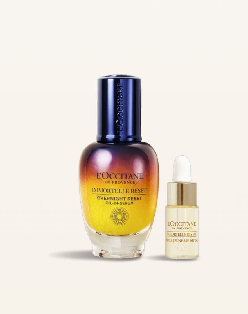 ロクシタン　イモーテル リセットセラム＆ディヴァインオイル Amazon.co.jp: ロクシタン(L'OCCITANE) イモーテル リセットセラム